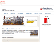 Tablet Screenshot of luboilconsole.com